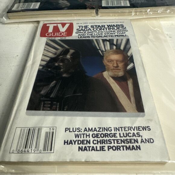 Vtg TV Guide SIGNED Star Wars The Phantom Menace Special Issue May May 1999 + - Picture 3 of 3